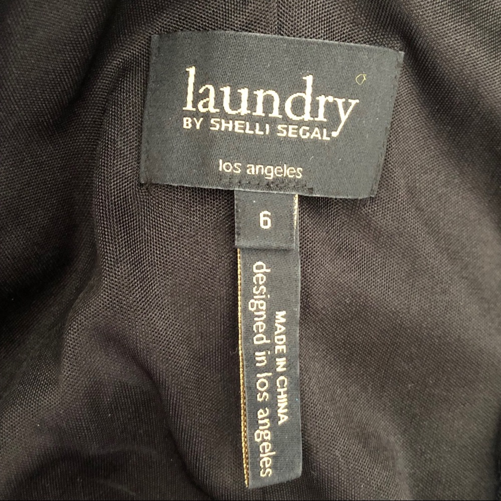 🎉HP🎉LAUNDRY SHELLI SEGAL Sequin CrissCross 👗 - Picture 9 of 9